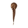 thumbnail image 1 of Elastic Net Drawstring Fishbone Braid Wig For Effortless Daily Hair Transformations With Natural Feel Synthetic Fibers And Comfortable Design, 1 of 6