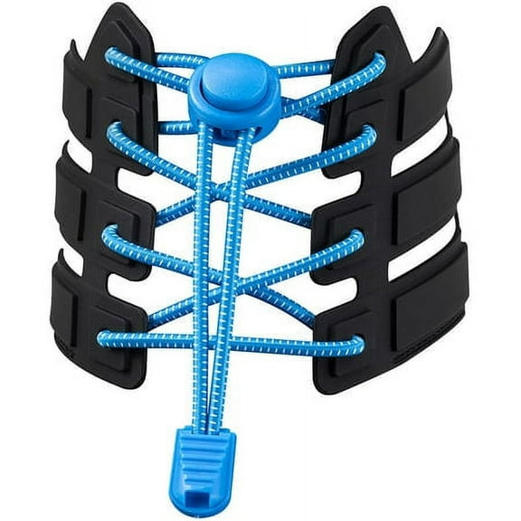 Elastic No Tie Shoelaces Stretch Tieless Shoe Laces with Lock Device for Kids Adults Elastic No Tie Shoe Strings