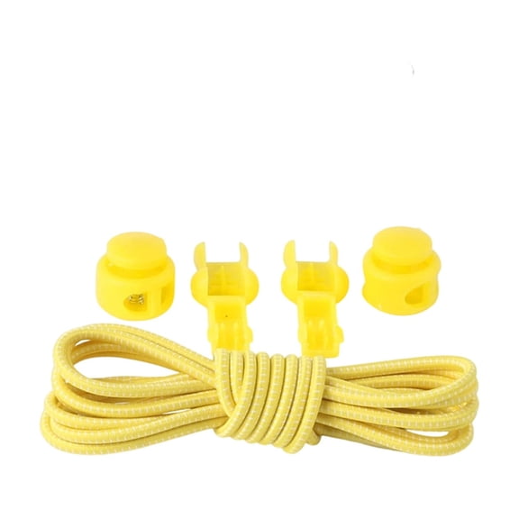 Elastic No Tie Shoelaces with Adjustable Locking System Comfortable Tieless Stretch Shoe Laces for Sneakers Athletic Footwear Performance Accessories