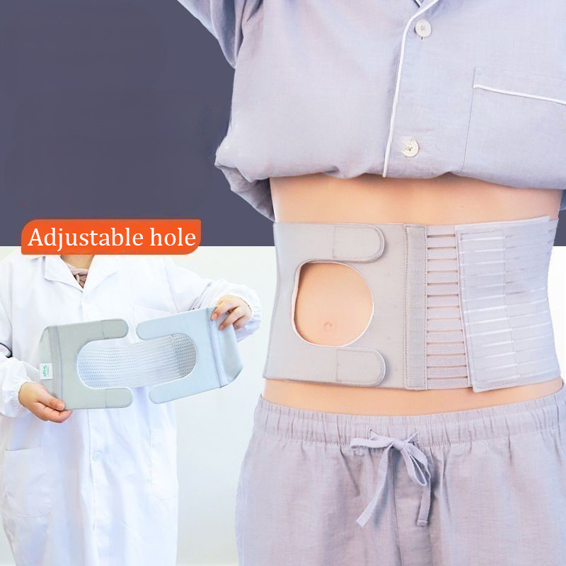 Elastic Ostomy Belt Support Elastic Breathable Belly Band For Waist