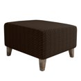thumbnail image 1 of Elastic Ottoman Slipcover, Stretchable Furniture Protector With Non-Slip Design For Square Footstool Pouf, Jacquard Washable Cover Fits 18 To 24 Inch, Home Decor & Easy Care, 1 of 7