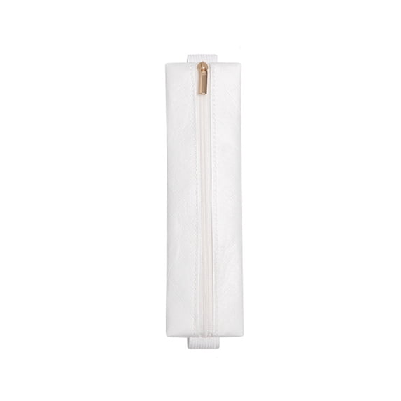 Elastic Pen Holder for Notebook, PU Leather Adjustable Pen Sleeve Pouch Bible Journaling Pens & Pencils Bag Notebook Pen-Sleeve Zipper Pouch for Planners Binders Book