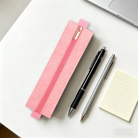 Elastic Pencil Case Pen Pouch for Notebook Elastic Pen Holder for Notebook Portable Pencil Pouch with Zipper Large Capacity Stationery Storage Bag, Notebook Pencil Pouch Journal Classroom Supplies