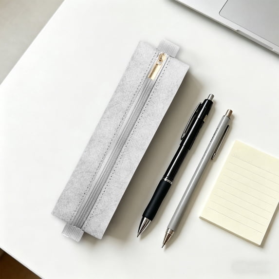 Elastic Pencil Case Pen Pouch for Notebook Elastic Pen Holder for Notebook Portable Pencil Pouch with Zipper Large Capacity Stationery Storage Bag, Notebook Pencil Pouch Journal Classroom Supplies