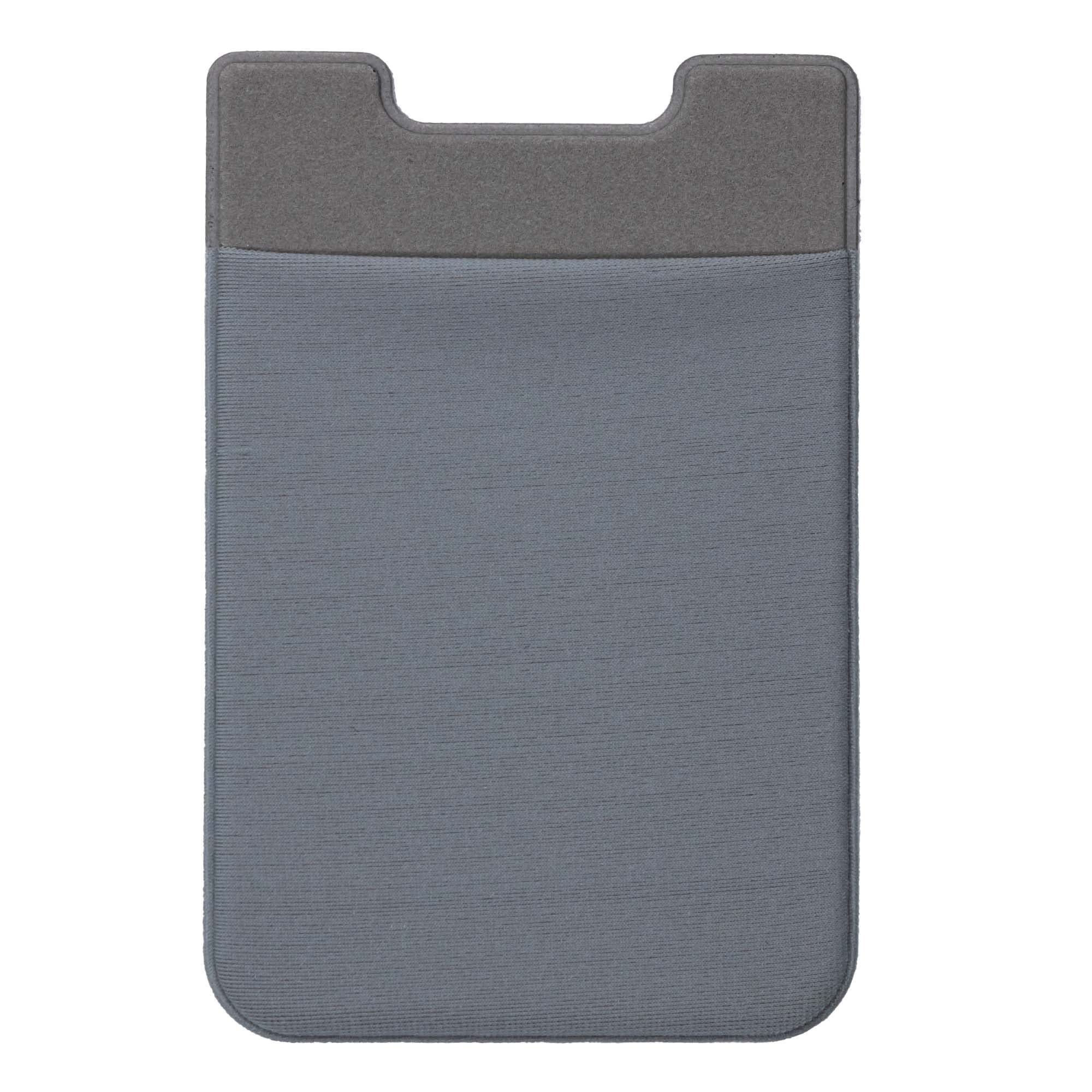 Elastic Phone Card Holder Pocket, Stick-On Wallet, Adhesive Credit Card  Pouch, Compatible With iPhone And Samsung Galaxy  Light Gray