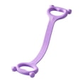 thumbnail image 1 of Elastic Resistance Bands with Handles - Exercise Bands for Arm, Back, and Shoulder Training - Lightweight Portable Fitness Straps for Yoga and Pilates, Purple, 18x3.9 Inch, 1 PCS, 1 of 6