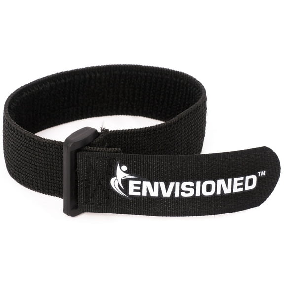 Elastic Reusable Cinch Straps 1.5" x 30" - 6 Pack Multipurpose Quality Hook and Loop Securing Straps