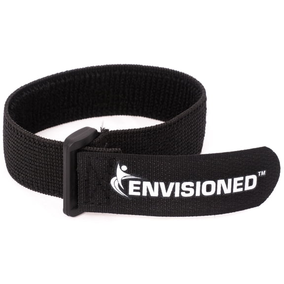 Elastic Reusable Cinch Straps 1.5" x 40" - 6 Pack Multipurpose Quality Hook and Loop Securing Straps