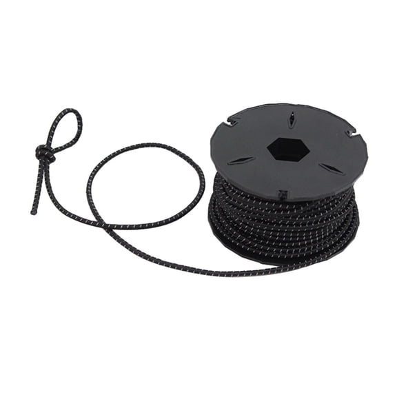 Elastic Rope, 15M 3mm Multifunction Portable Elastic Latex Lanyard Outdoor Camping Tent Rope