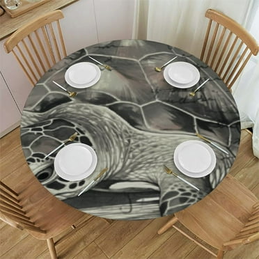 Elastic Round Tablecloth