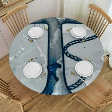 Elastic Round Tablecloth