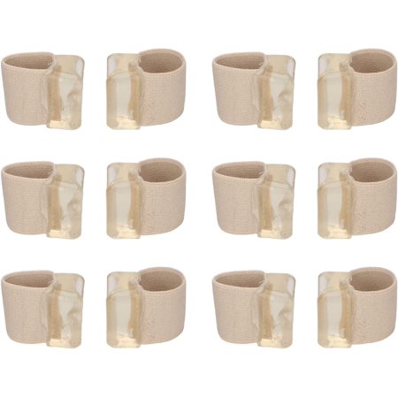 Elastic Sebs Reduce Toe Spacer Toe Friction Soft Toe Corrector,6 Pairs Straighteners Toe Splitter for Accessories & Parts Arm Rests Pressure Prevents Toe Separator