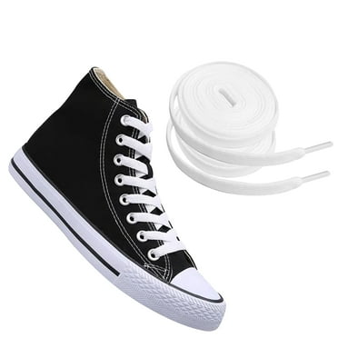 Elastic Shoe Laces for Converse High Top and Low Top Flat Stretchy Bungee Replacement Shoelaces(1 Pack)
