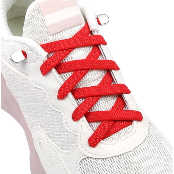 Elastic Shoe Laces for Sneakers, No Tie Shoelaces for Adults and , Flat Tieless Shoe strings