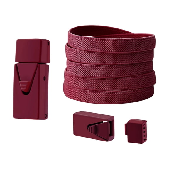 Elastic Shoelaces with Fasteners Clasps 8mmX100cm Shole Lace Sneakers Shoe Laces Replacement For Men Women Teen Kid