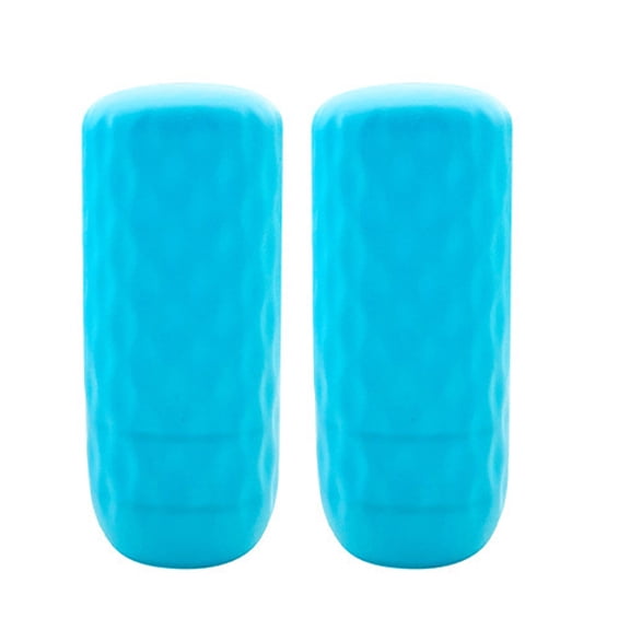 Elastic Silicone Leak Stopper Cap Protector for Travel Toiletry Bottles 2 Per Pack, Multi Tone Spill Prevention Sleeve for Shampoo Lotion Container Suitcase Packing Essentials