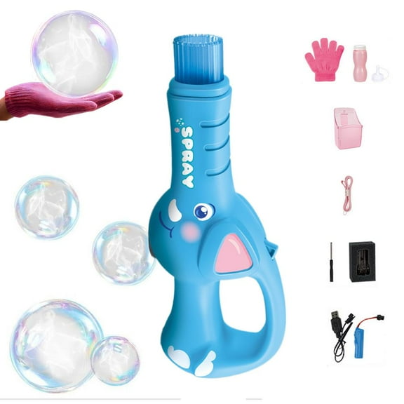 Elastic Smoke Bubble Machine, Magic Bubble Wands with Gloves, Magic Interactive Fog Wand with Elastic Smoke Effect, Lightweight Design, for Parties Outdoor Interactive Fun