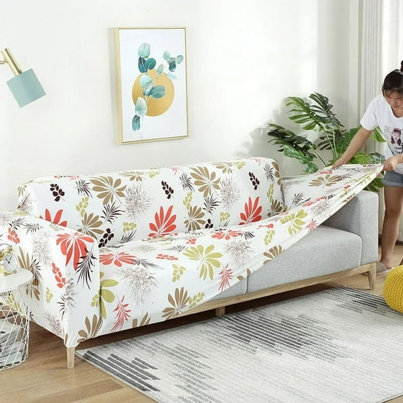 Elastic Sofa Cover 1/2/3/4 Seater L-shaped Corner Sofa Slipcover for Living Room Stretch Sofa Armchair Couch Covers Funda Sofá