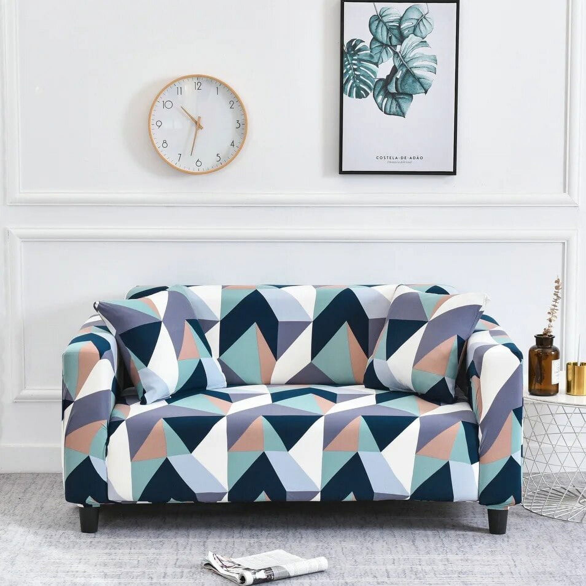 Elastic Sofa Cover Full Package Anti Slip Three Person Sofa Cushion