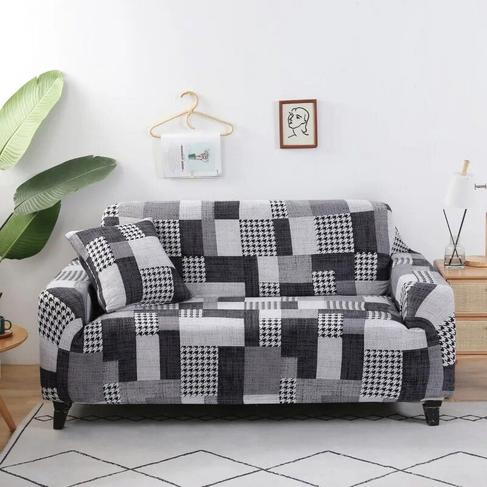 Elastic Sofa Cover Fully Wrapped Sofa Cover Tightly Wrapped Fully