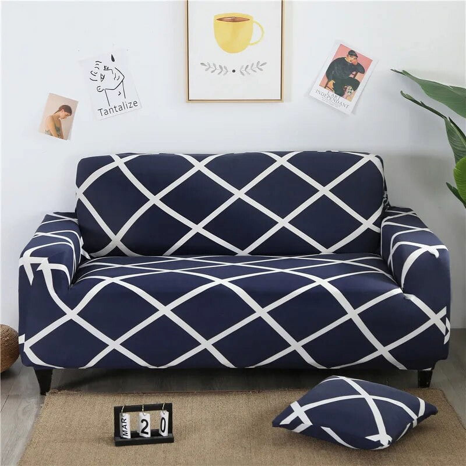 Elastic Sofa Cover Fully Wrapped Sofa Cover Tightly Wrapped Fully