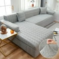 thumbnail image 1 of Elastic Sofa Cover Stretch Corner Couch Cover Universal Cover for Living RoomCorner Sofa Big Sofas Buy Two Pieces for L-type, 1 of 4