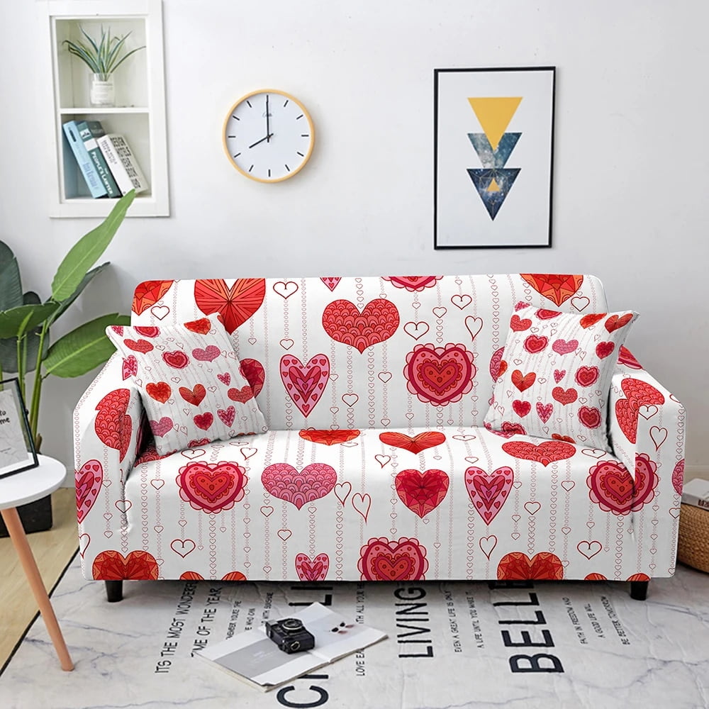 Soft Heartloom Quilted Sofa Cover NCU0NXD1324
