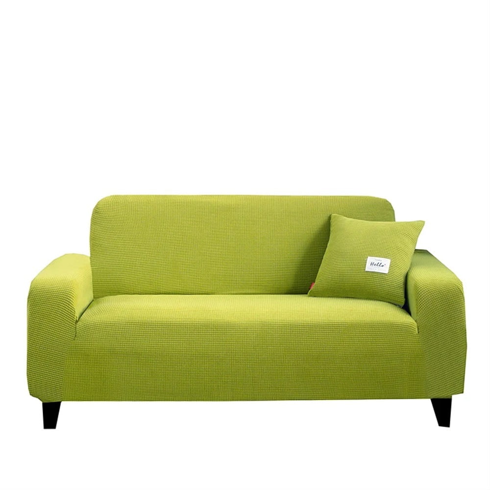 Elastic Sofa Covers For Living Room Geometric ArmChair Knitted Corn Grid Fabric Sofa Slipcovers Chair Protector