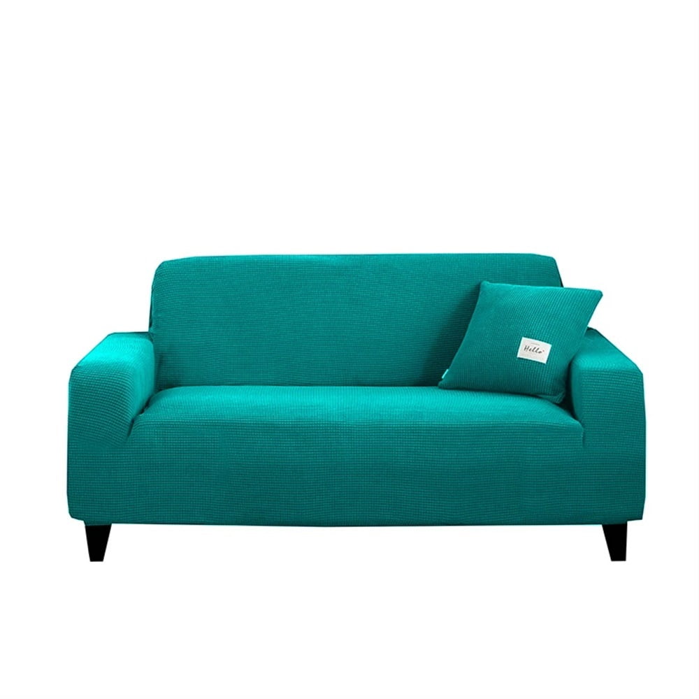 Elastic Sofa Covers For Living Room Geometric ArmChair Knitted Corn Grid Fabric Sofa Slipcovers Chair Protector