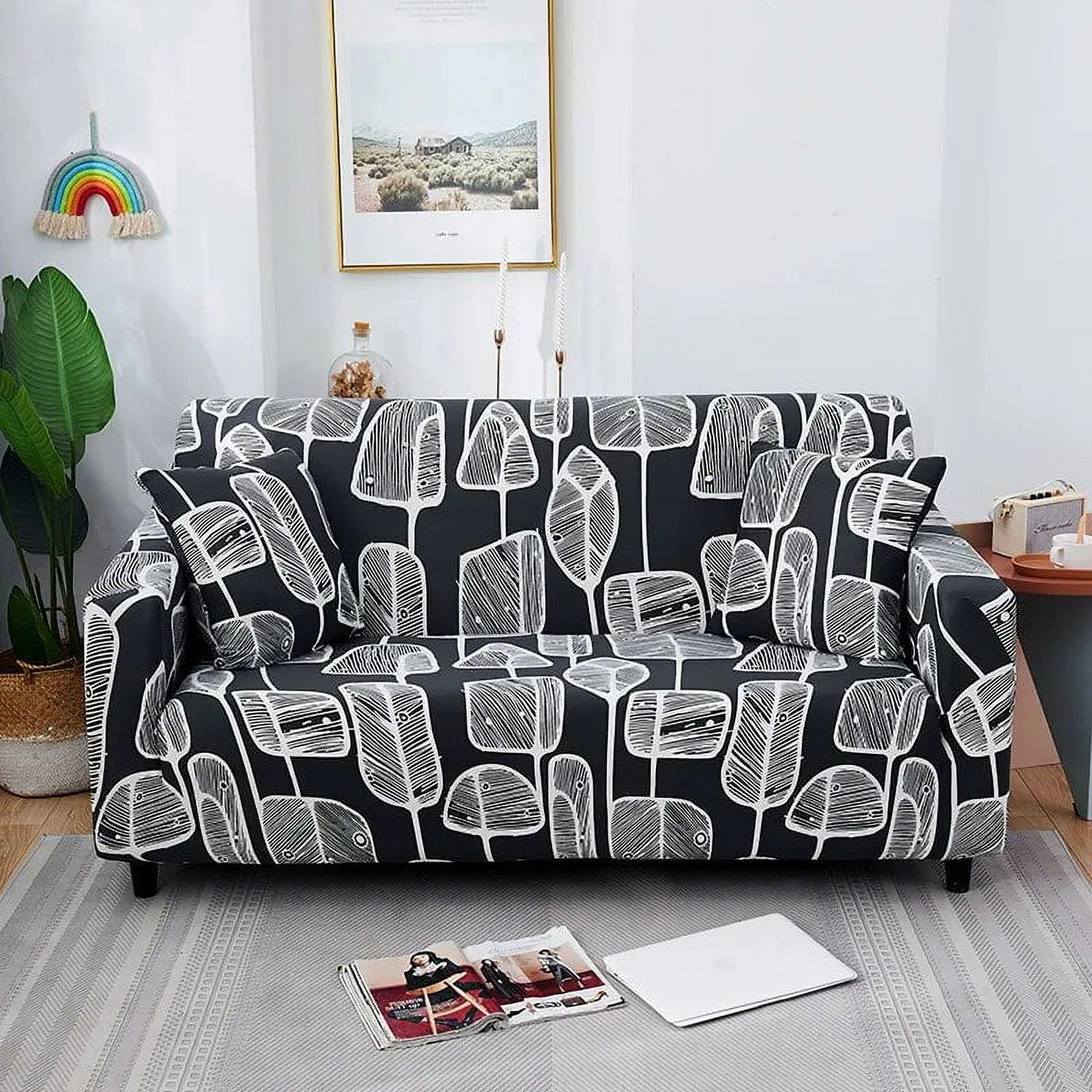 Elastic Sofa Covers for Living Room Stretch Slipcover Sectional Couch
