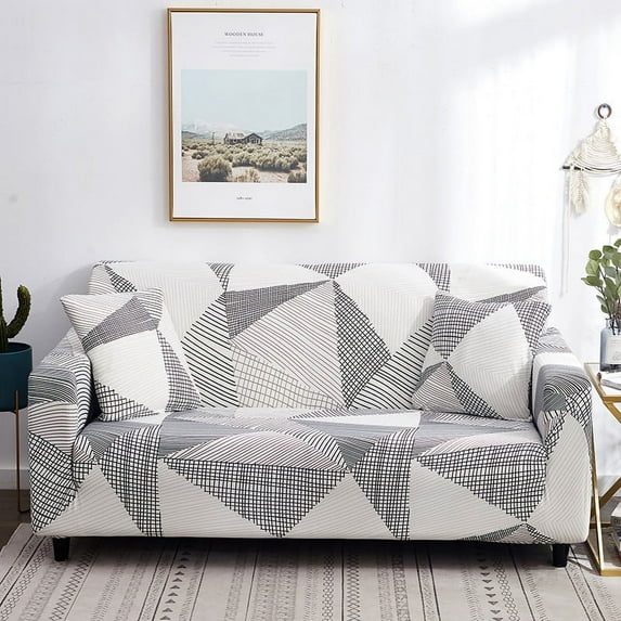 Elastic Sofa Covers for Living Room Stretch Slipcover Sectional Couch Cover L-shape Armchair Cover 1/2/3/4-seater Housse Canapé