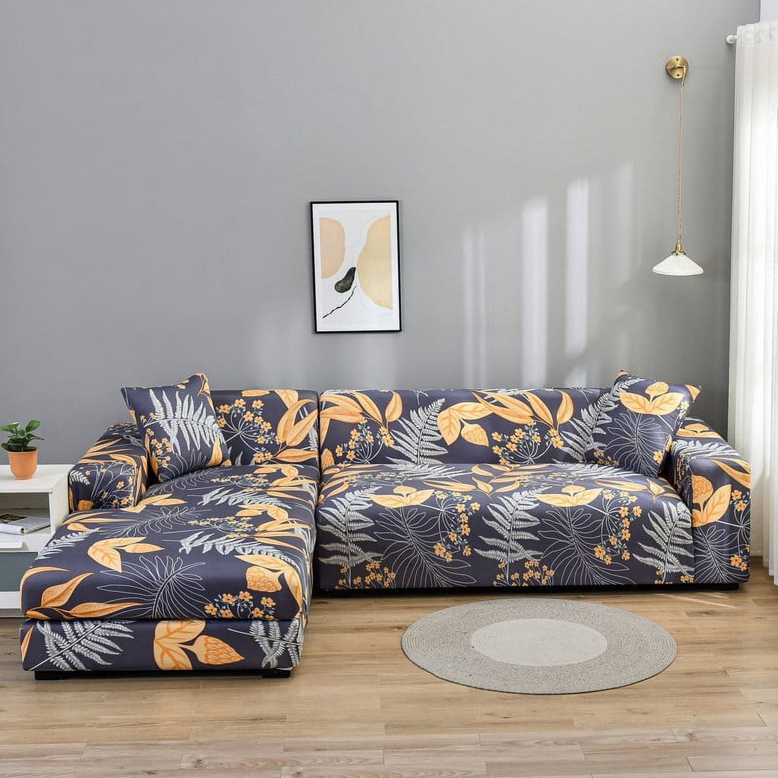 Elastic Sofa Covers for Living Room Stretch Slipcovers Sectional Couch