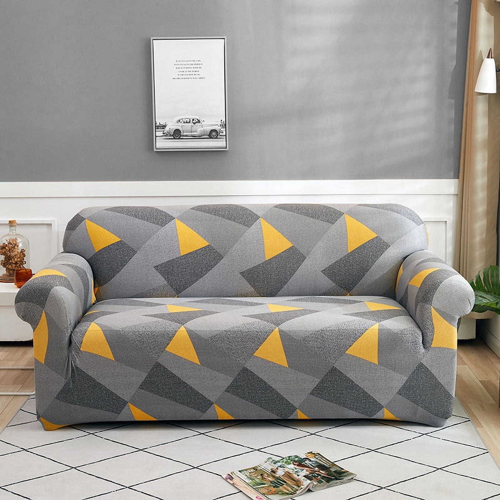 Elastic Sofa Slipcovers Modern Sofa Cover for Living Room Sectional