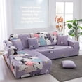 thumbnail image 1 of Elastic Sofa Slipcovers Modern Sofa Cover for Living Room Sectional Corner L-shape Protector Couch Cover 1/2/3/4 Seater Canapés, 1 of 5