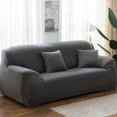 thumbnail image 1 of Elastic Solid Sofa Cover 1/2/3/4 Seater Cover for Sofa Couch Armchair L-Shaped Corner Sofa Cover Slipcover for Living Room, 1 of 7