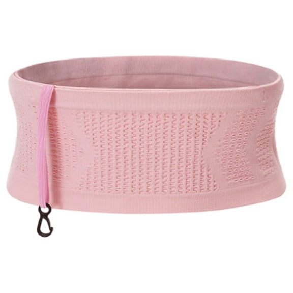 Elastic Spacious Sports Waist Bag, Moisture Absorbing Comfortable Running Belt Pack, Concealed Anti Loss Portable Hip Pouch for Outdoor Training Hiking Travel Personal Stuff Organizing