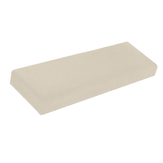Elastic Spandex Dining Cover Removable Padded Seat Cover Washable Cover for Living Room, , Beige