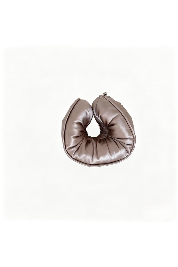 Elastic Sponge Hair Scrunchies Hair Accessories Soft Solid Satin Filled Cotton Bands Ponytail Holder