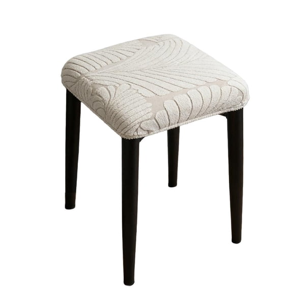 Elastic Square Seat Cover Dressing Stool Chair Cover Removable Stool Cover