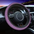 thumbnail image 1 of Elastic Steering Wheel Cover, Paisley Pattern No.90121 Stretch Thickening Car Steering Wheel Cover Women Men, Steering Wheel Protector Universal 15 in, 1 of 7