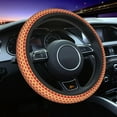 Elastic Steering Wheel Cover, Red Cars Stretch Car Steering Wheel Cover