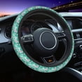 thumbnail image 1 of Elastic Steering Wheel Cover, palm leaves Stretch Thickening Car Steering Wheel Cover Women Men, Steering Wheel Protector Universal 15 in, 1 of 7