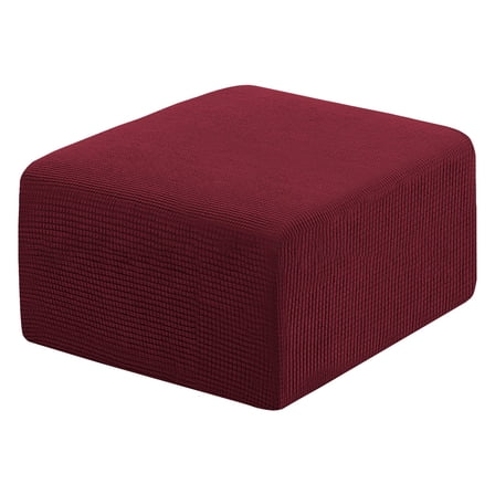 Elastic Storage Ottoman Cover (Furniture Slipcover), Elasticized Bottom Secures Stool Covers Firmly, Square Ottoman Ottoman Slipcovers Folding Storage Stool Furniture Protector(#A), By Meiiso