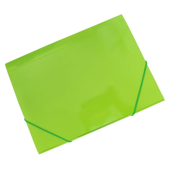 Elastic Strap Design Plastic File Folders Expandable Document Holders For Office Organization School Essential