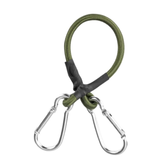 Elastic Straps with Carabiner Hook Outdoor Heavy Duty Bungee Cord Kayak Cycling Luggage Packing Rope Camping Accessories