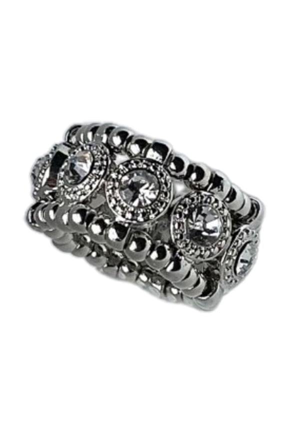 Elastic Stretch Finger Rings Telescopic Elastic Rings Bead Finger Rings Unique Engagement Wedding Promise Rings Women