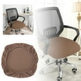 thumbnail image 1 of Elastic Stretch Office Chair Covers Super Fit Polyester Slipcovers for Computer Desk Chairs, Anti-Dust Removable Washable Seat Protector Cover for Home Office Kitchen Dining Furniture, 1 of 6