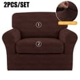thumbnail image 1 of Elastic Stretch Sofa Cover, Machine-Washable Pet-Proof Furniture Protector, Suitable for 1/2/3-Seater Living Room Sofas with Removable Cushions, 1 of 5