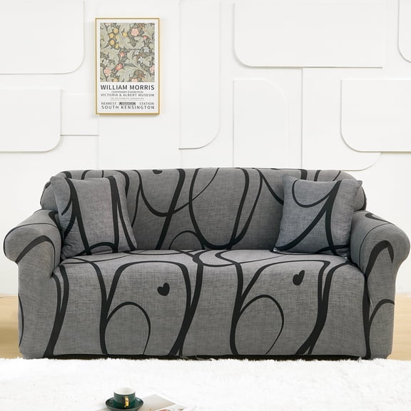 Elastic Stretch Sofa Cover SlipcoversAll-inclusive Couch Case for Different Shape Sofa Loveseat Chair L-Style need 2 Sofa Case
