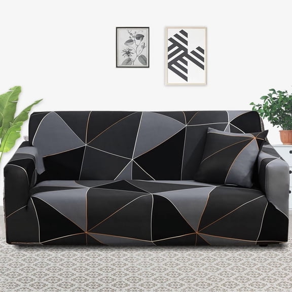 Elastic Stretch Sofa Cover SlipcoversAll-inclusive Couch Case for Different Shape Sofa Loveseat Chair L-Style need 2 Sofa Case